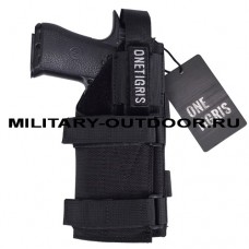 One Tigris Universal Tactical Holster Molle Black